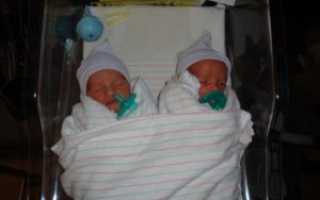 Двойня беременность 35 недель