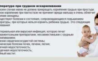 38 температура при лактации