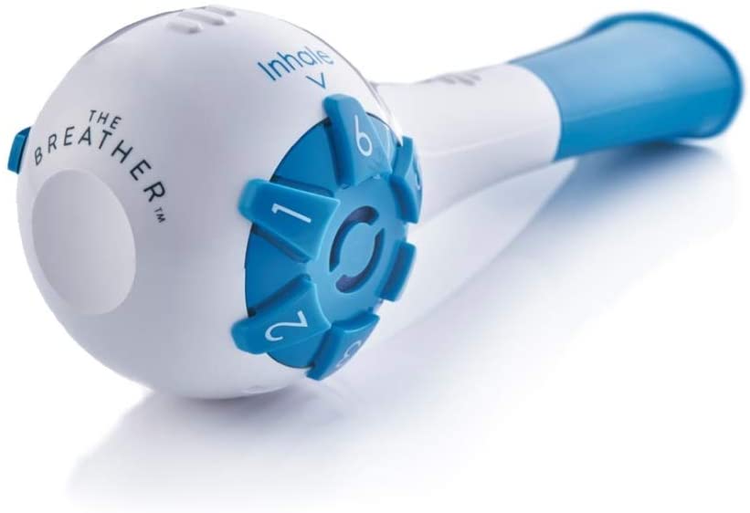 The Breather Hand-Held Inspiratory Expiratory Muscle Trainer