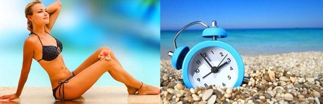 Загар на солнце при кисте яичника