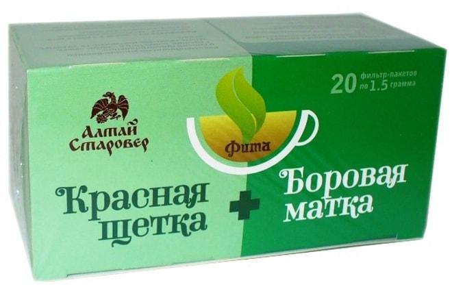 Приём красной щётки и боровой матки при поликистозе яичников