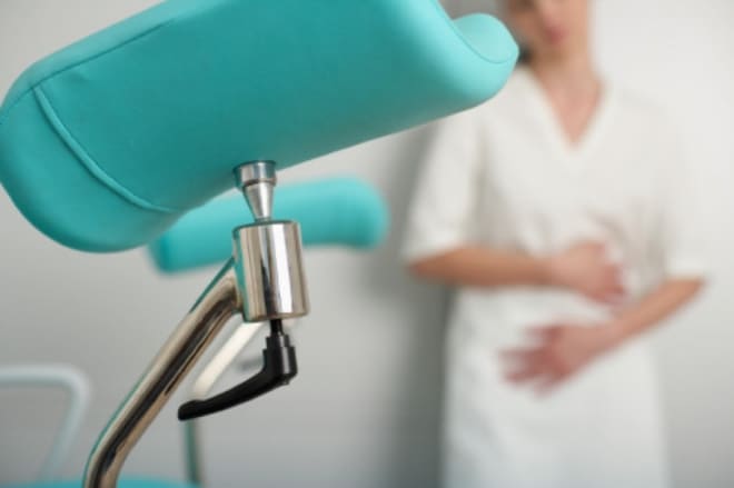 На приёме у гинеколога после удаления матки