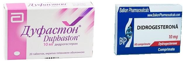 Дуфастон и Гидрогестерон взамен Дюфастона