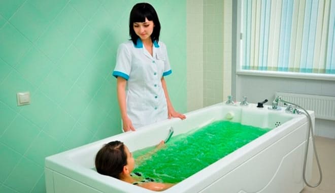 Соляные ванны при воспалении левого яичника